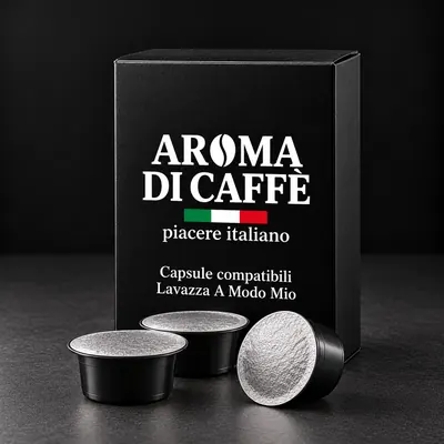 Scatola di capsule Aroma di Caffè in formato A Modo Mio