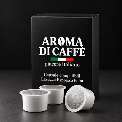 Scatola di capsule Aroma di Caffè in formato Espresso Point