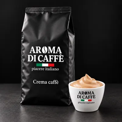 Busta di crema caffè Aroma di Caffè con una coppetta di crema