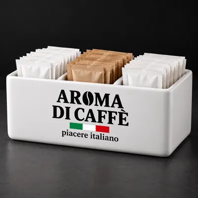 Portazucchero da banco col marchio Aroma di Caffè